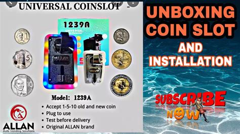 coin slot sensor|How to Install or Replace Sensor on Allan S Type Coinslot Coin .